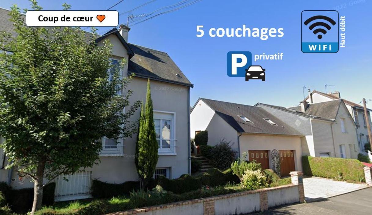 Ferienwohnung L'Arbre De Vy - T2 42M2 Independant, 5 Pers, Garage, Proche Gare Le Mans Exterior foto